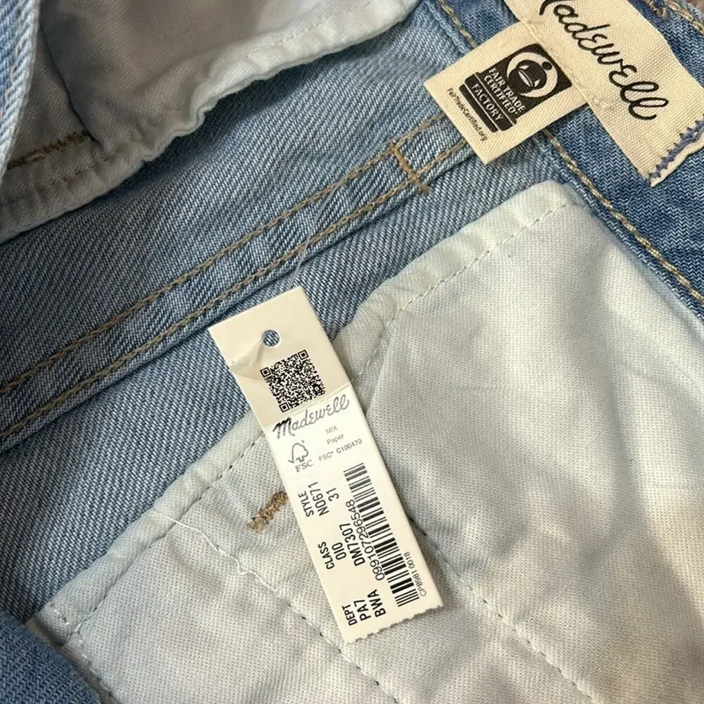 Madewell HARLOW Wide Leg/High Rise Jeans - Picture 8 of 13